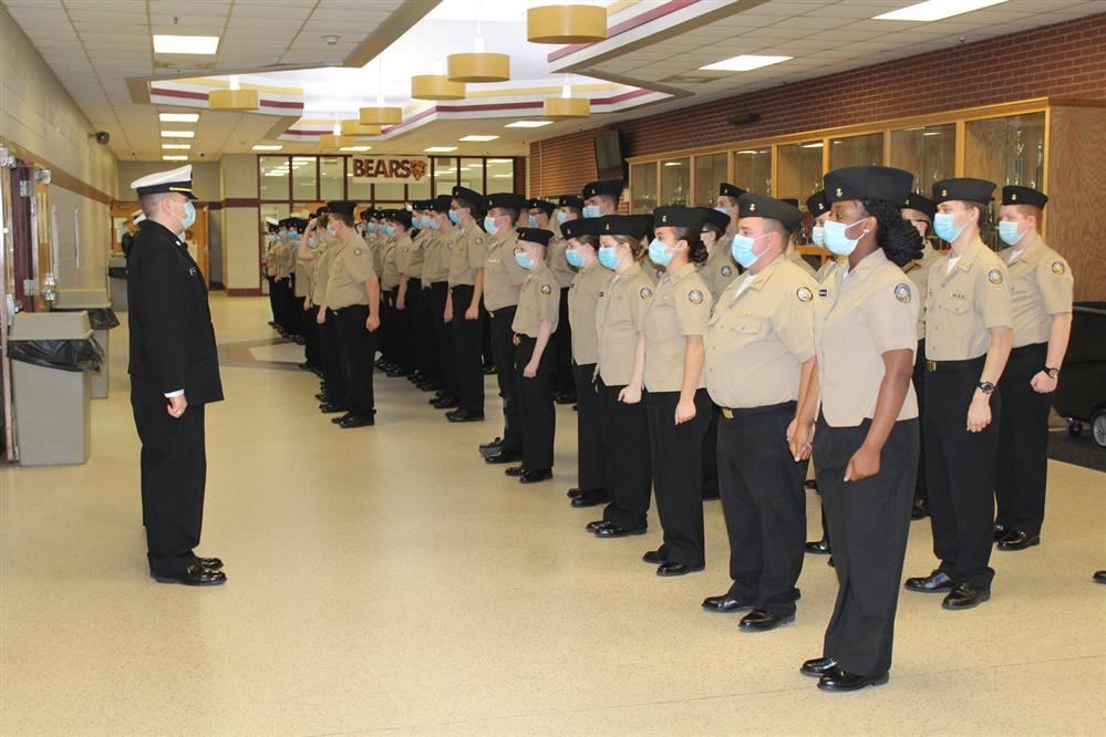 Superintendent conducts ‘Pass-in-Review’ at Robertsdale High School